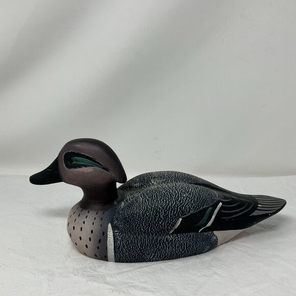 Boyd's Collection CLASSIC Teal Black Brown DRAKE DUCK 1980-1985 Glass Eyes - Picture 6 of 14